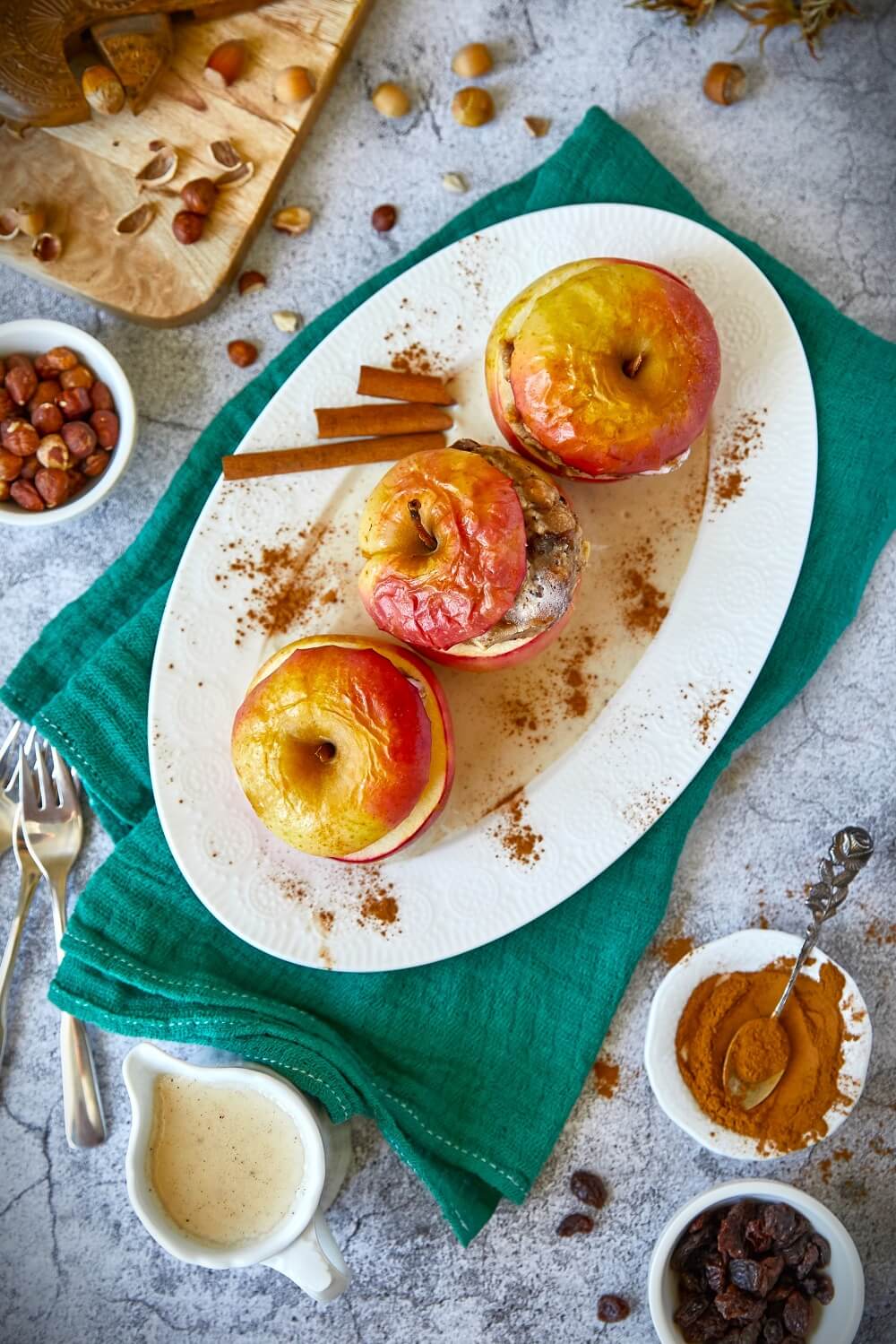 selbstgemachte bratapfel