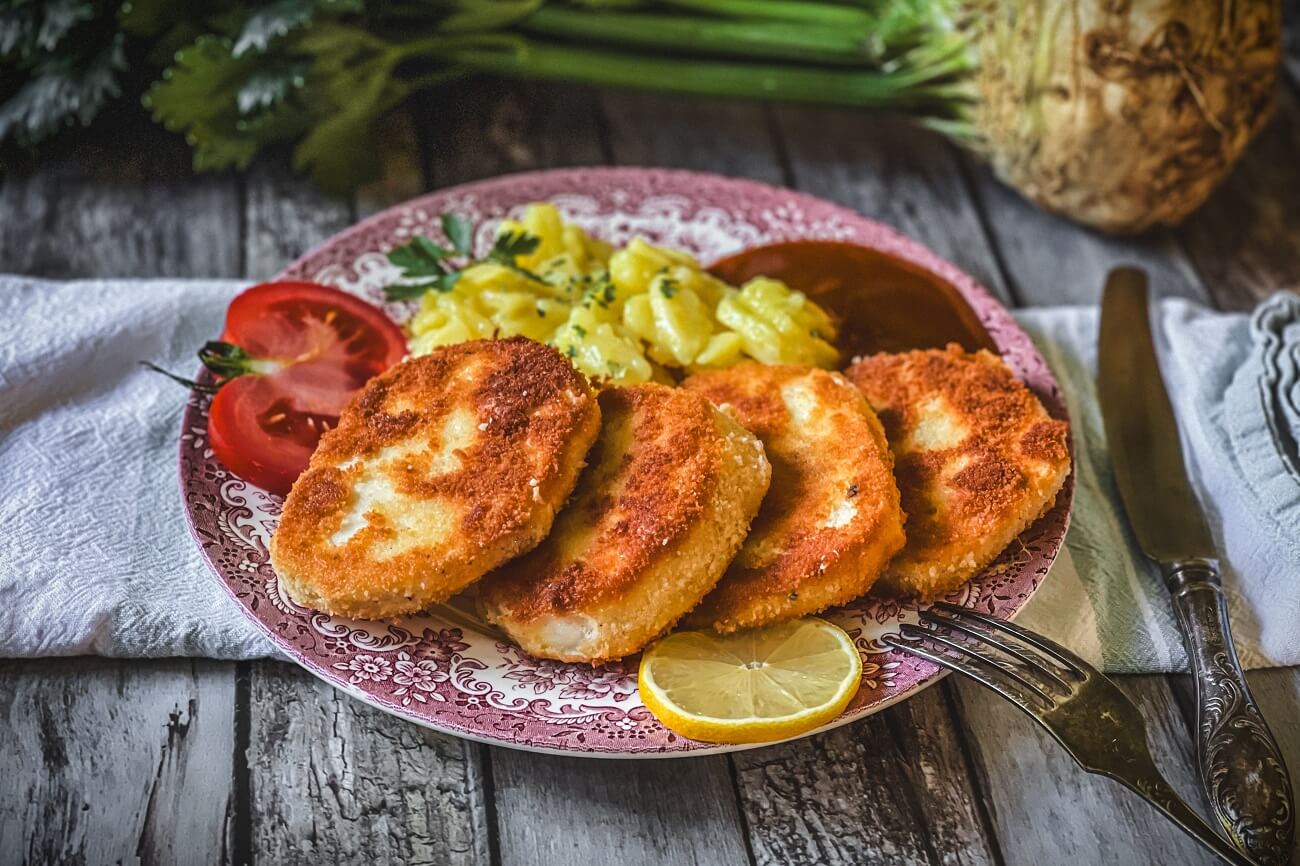 Sellerieschnitzel | einfach, lecker und knusprig