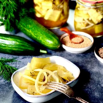 senfgurken rezept