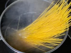 spaghetti al dente kochen