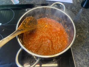 spaghetti bolognese sosse 30 minuten koecheln lassen