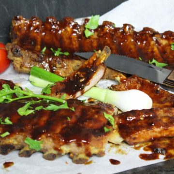 spareribs schnell grillen - die frau am grill