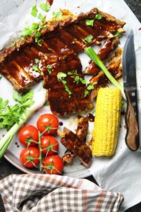 spareribs schnell grillen rezept - die frau am grill