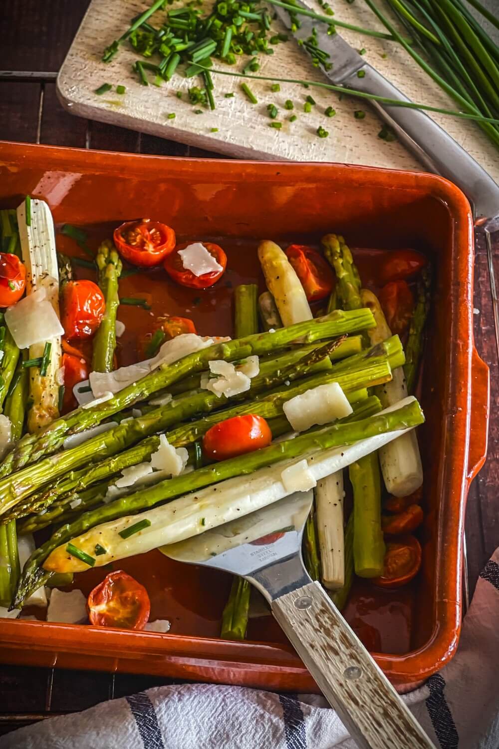spargel im backofen rezept