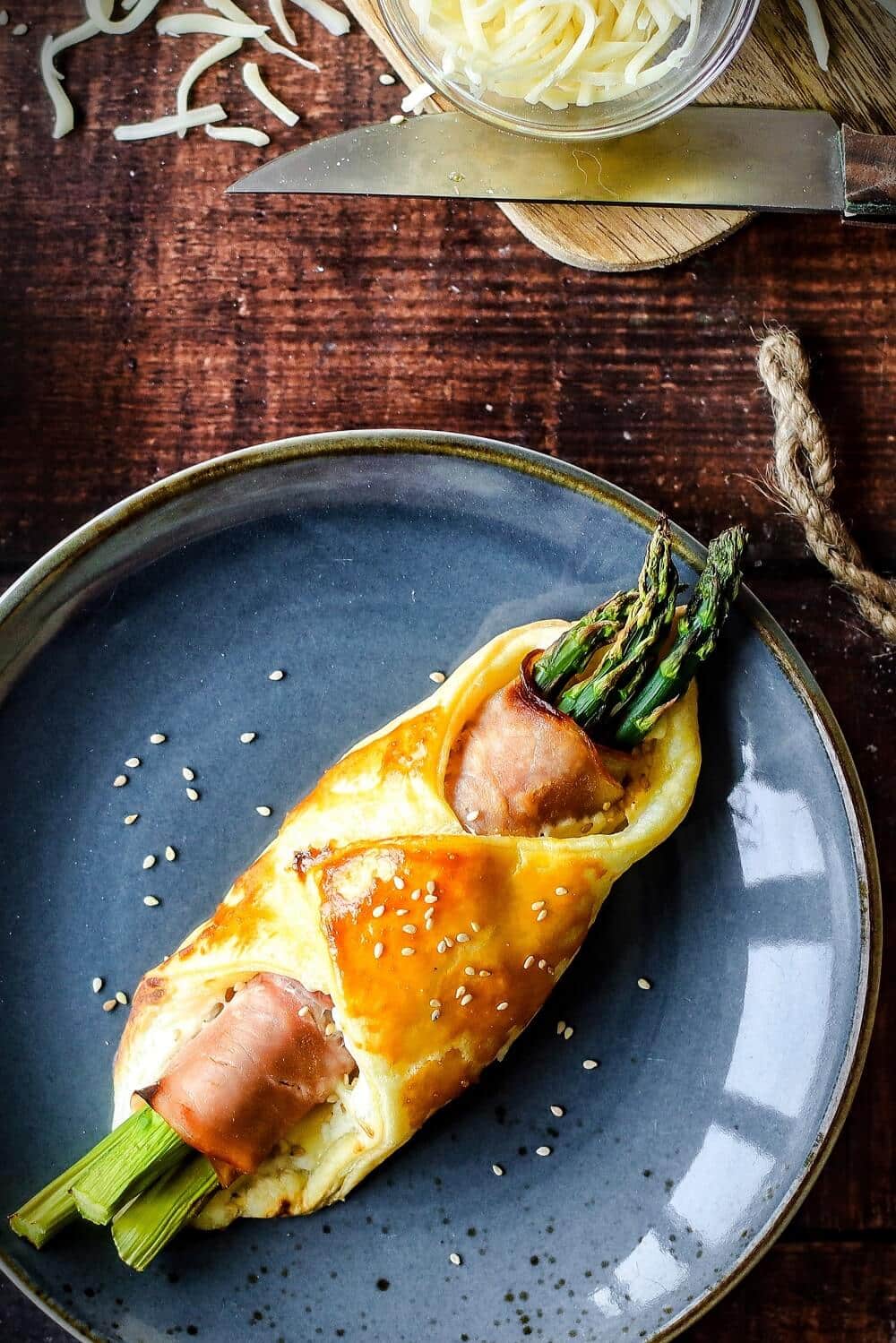 spargel im blaetterteig rezept