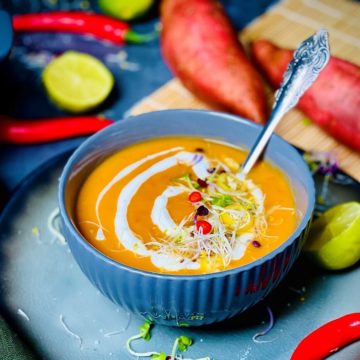 suesskartoffelsuppe rezept