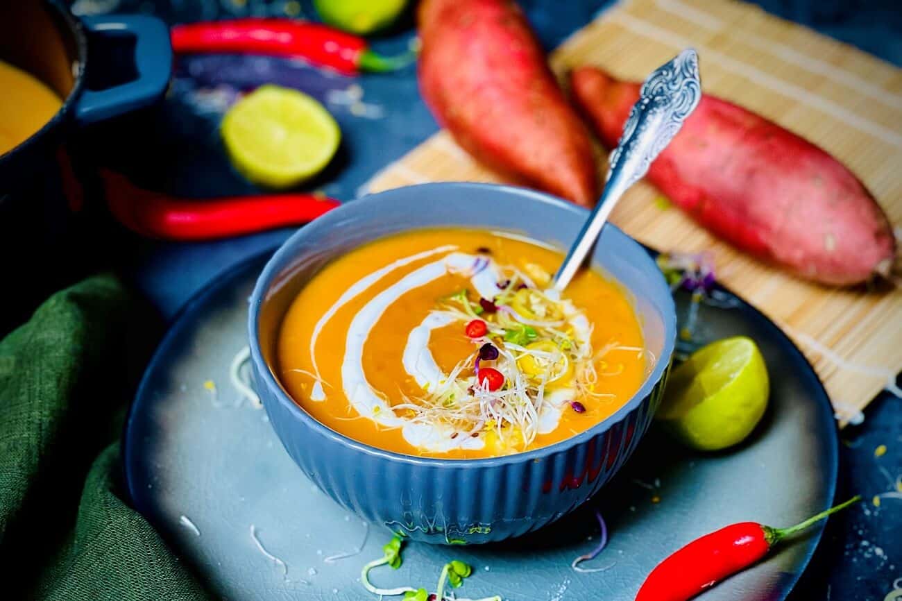 Süßkartoffelsuppe Rezept | einfach, schnell und so lecker