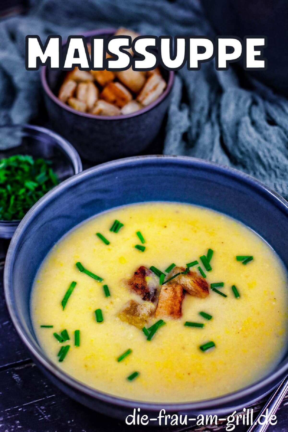 suppe mit mais