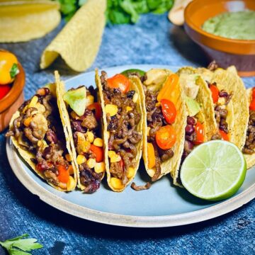 tacos auf teller