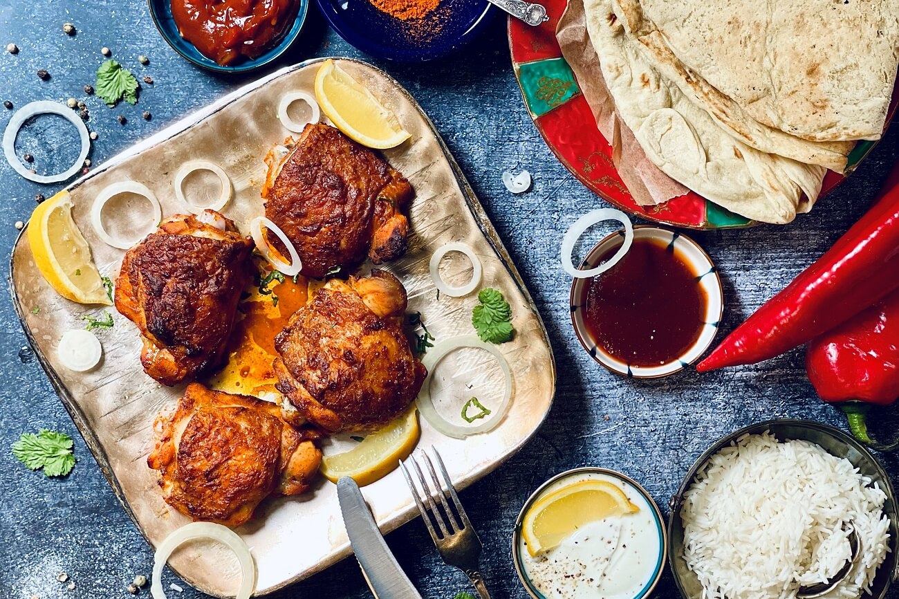 tandoori chicken rezept
