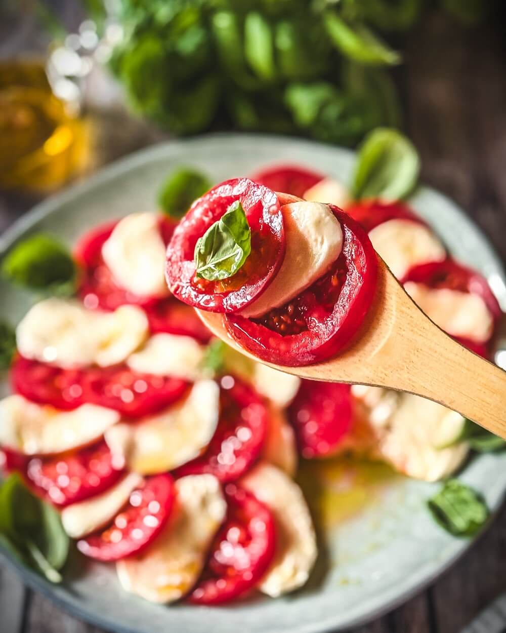 tomate mit mozzarella