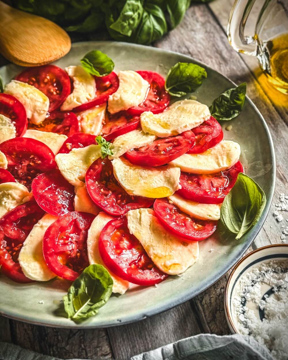 tomate und mozzarella