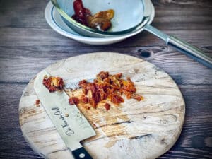 tomatenbutter zubereitung schritt 1