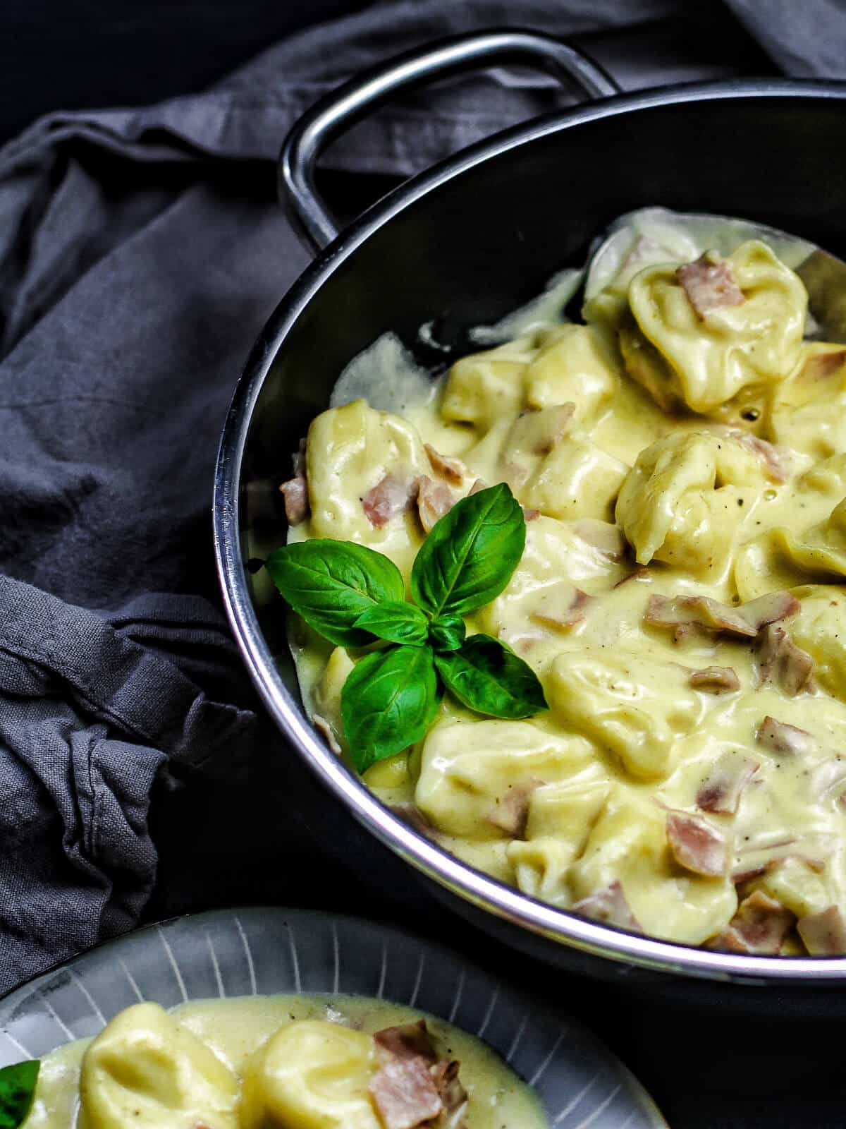 tortellini alla panna einfach