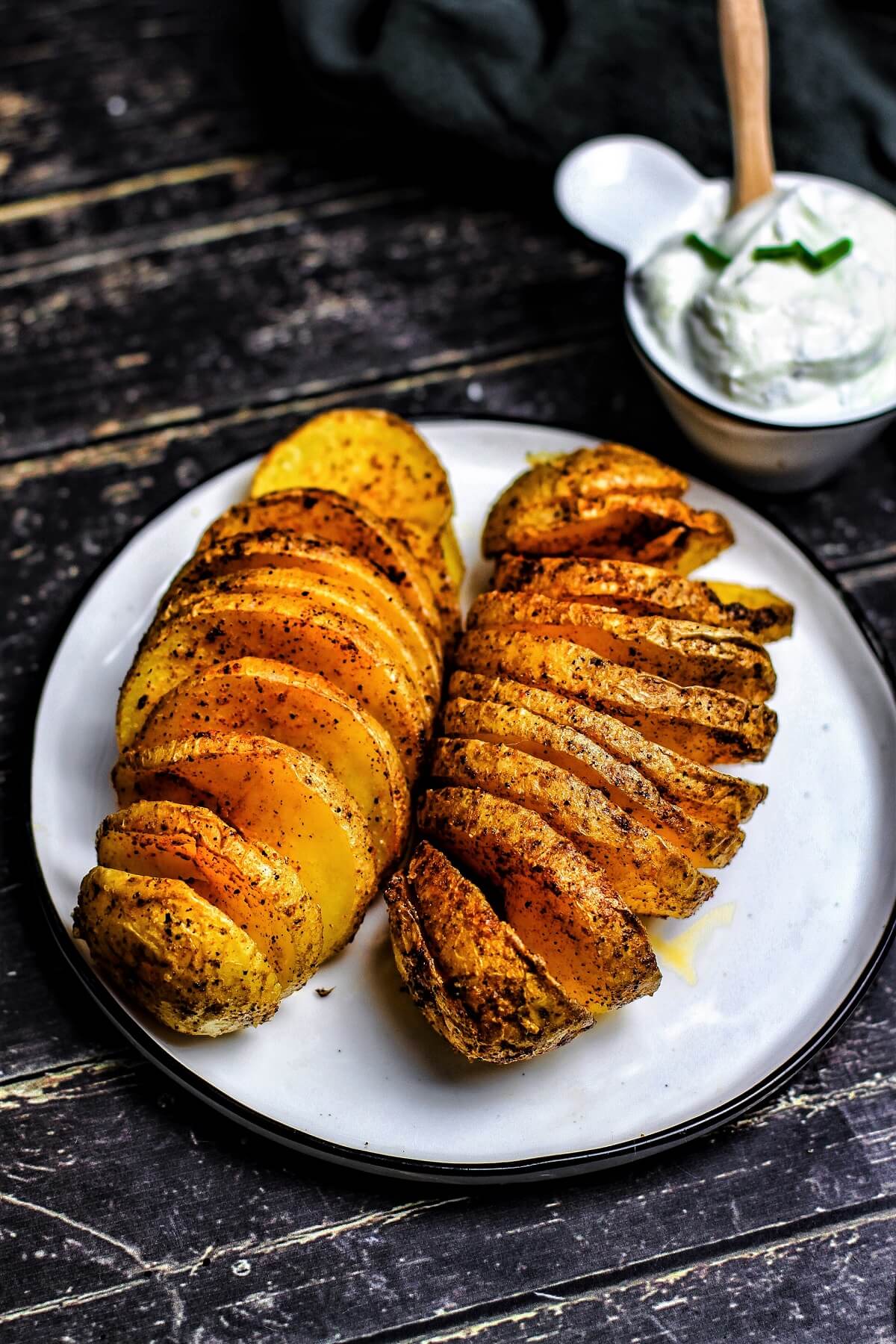 twisted potaoes - rezept - die frau am grill