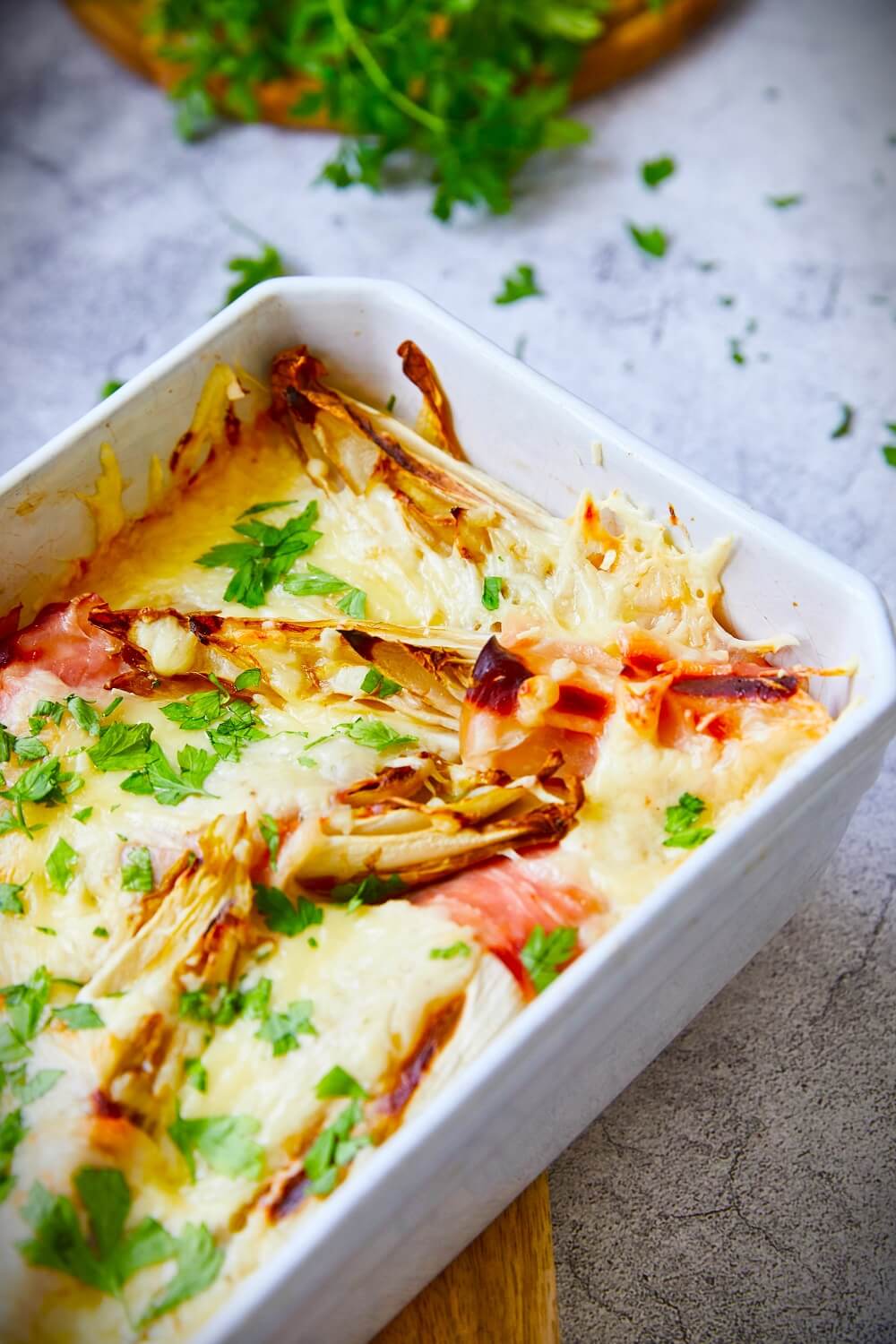 ueberbackener chicoree