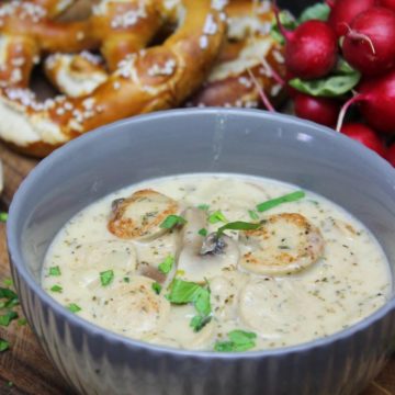 weisswurstgulasch rezept - die frau am grill