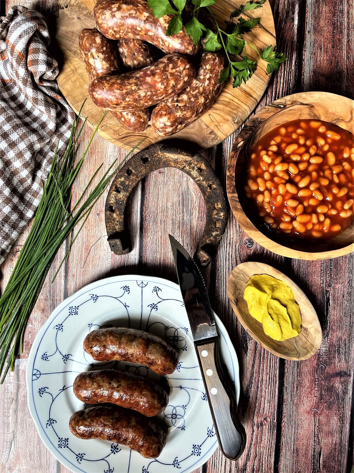 wildwest bratwurst rezept - die frau am grill