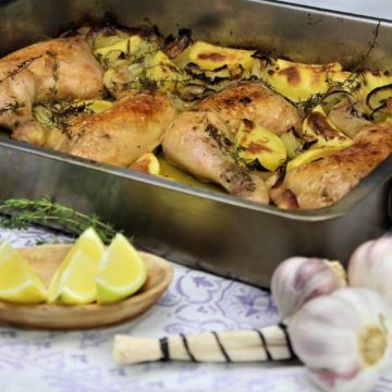 zitronenhaehnchen rezept - die frau am grill