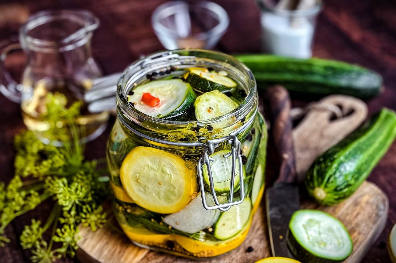 zucchini einlegen