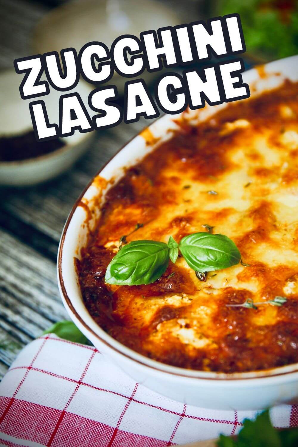 zucchini lasagne vegetarisch