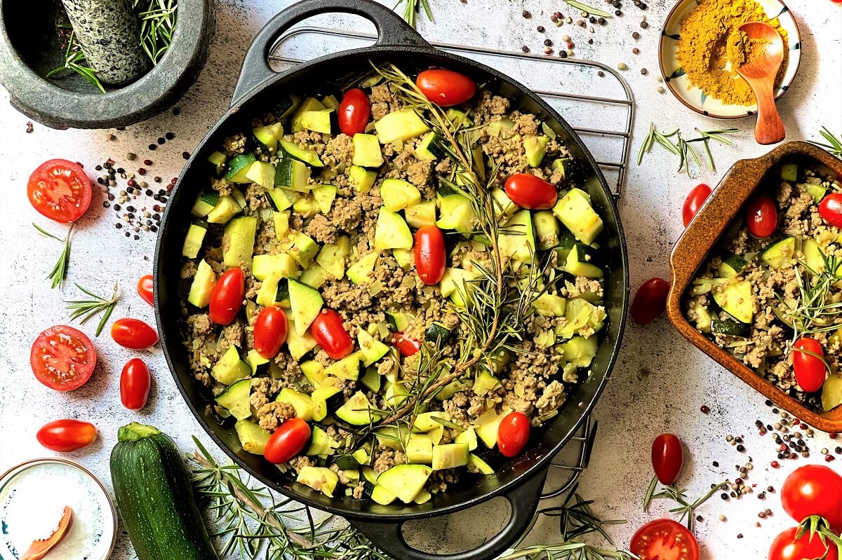 zucchini pfanne rezept