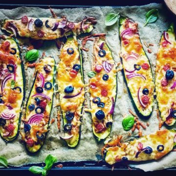 zucchini pizza