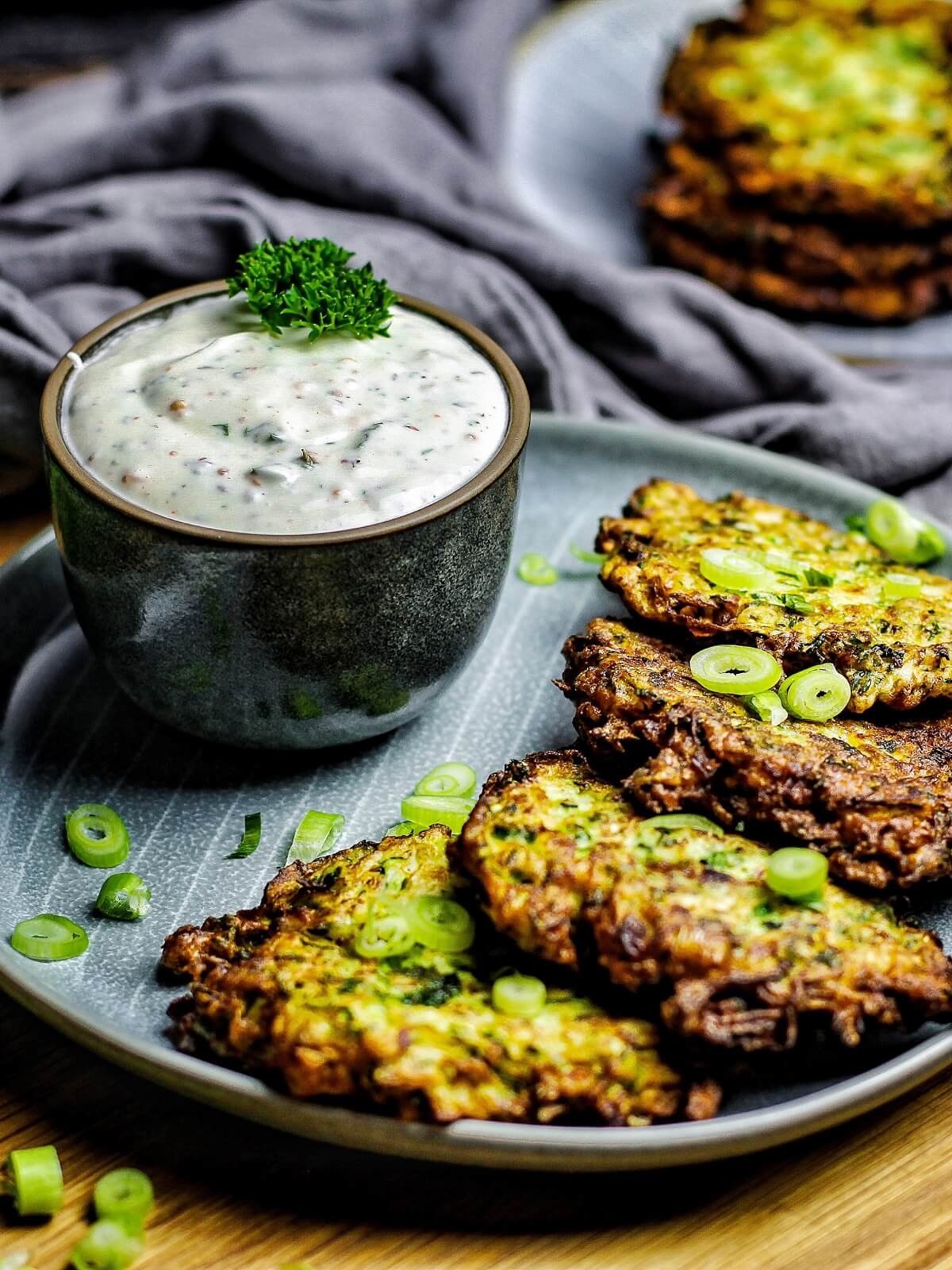 zucchinipuffer mit kartoffeln