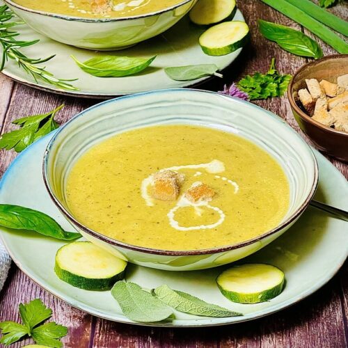 zucchinisuppe rezept